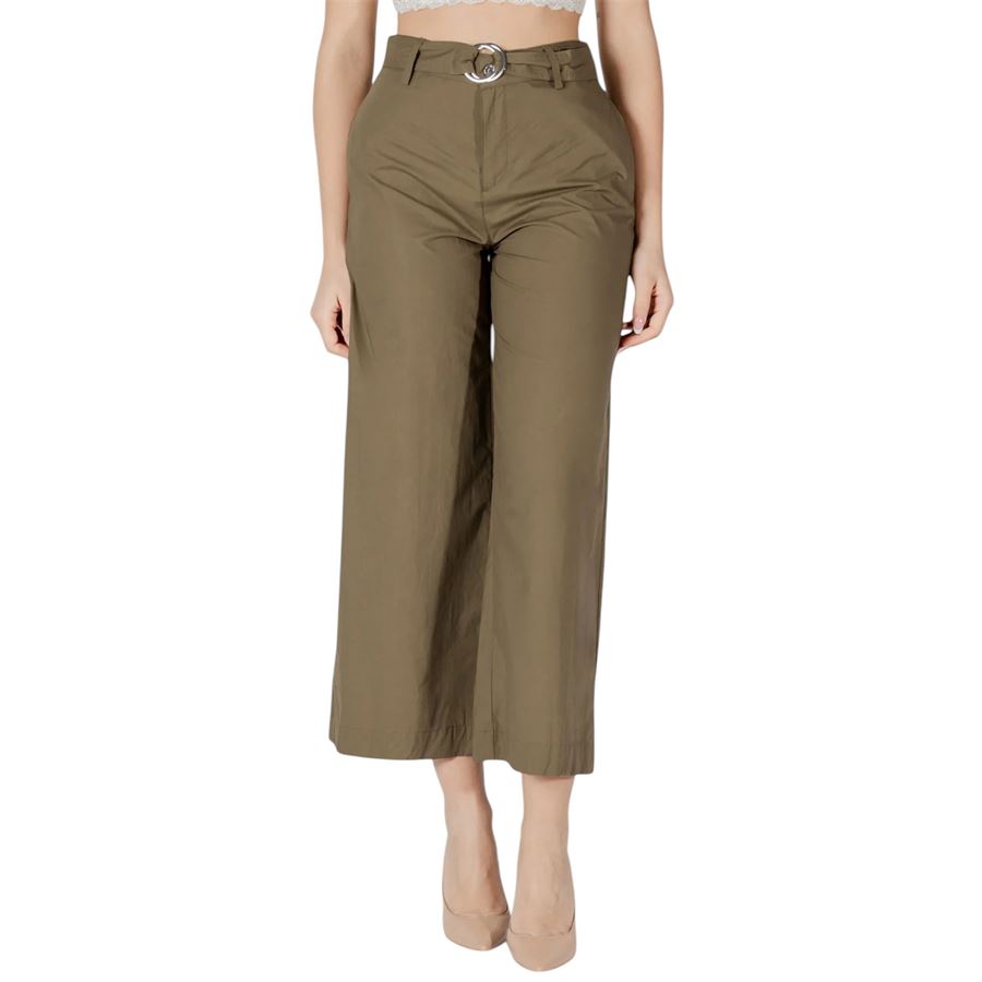 Pantalone palazzo cropped con cintura coordinata Liu Jo | WA5473T4319X0680